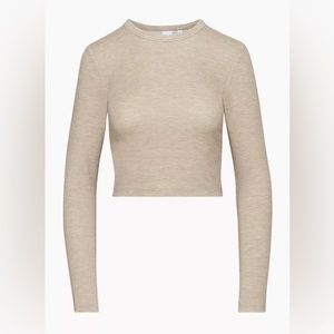 Aritzia TNA waffle long sleeve